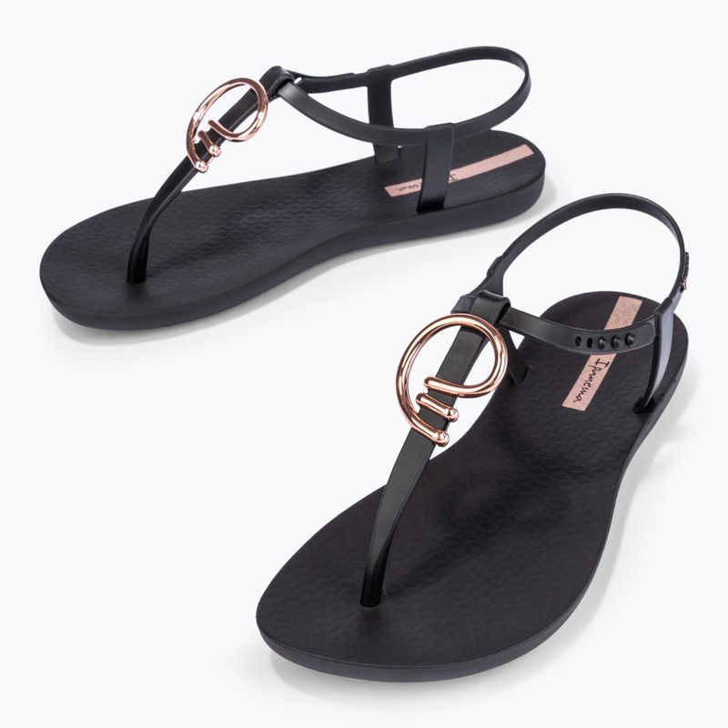 Dámske sandále Ipanema Class Stylish black/gold/pink 3