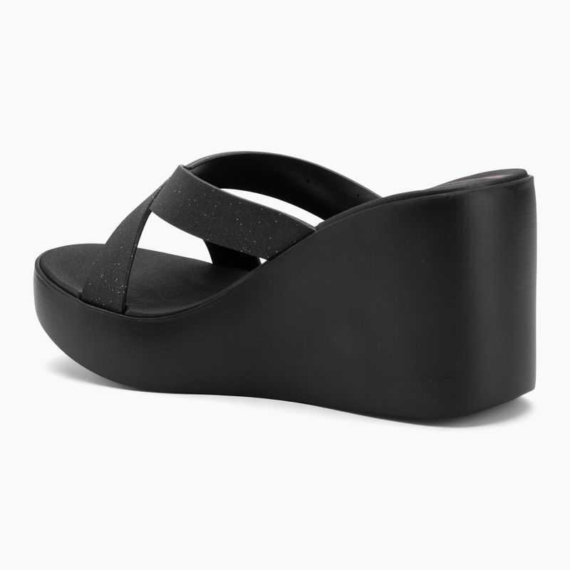 Dámske šľapky Ipanema High Fashion II Slide black/glitter black/lilac 3