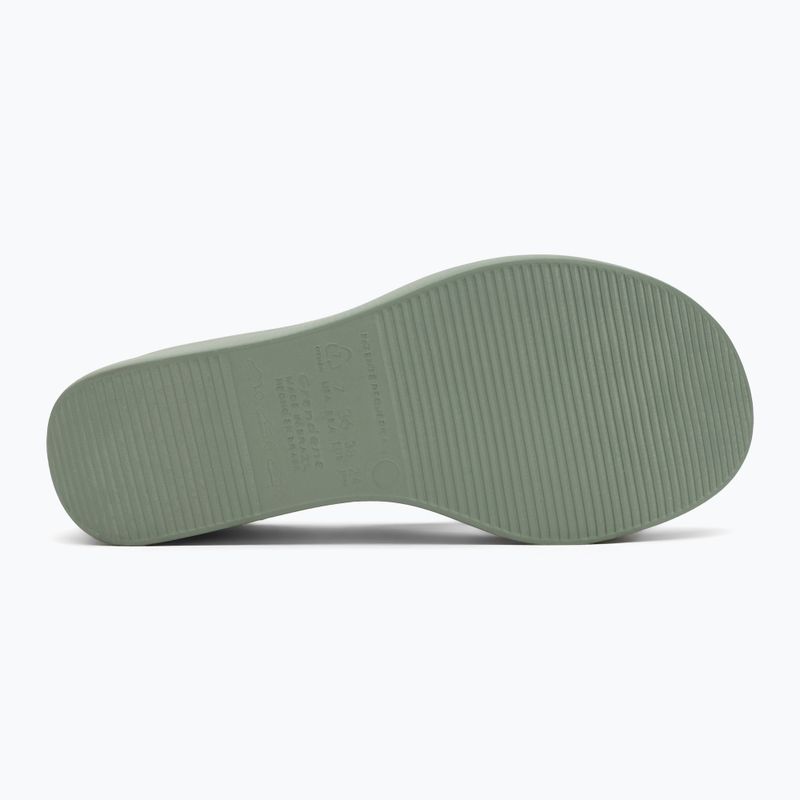 Dámske šľapky Ipanema High Fashion II Slide green/glitter green/grey 4