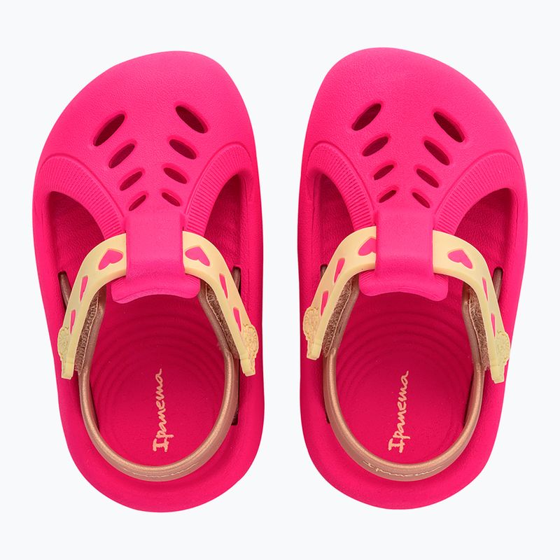 Detské sandále Ipanema Little Baby pink/gold 2