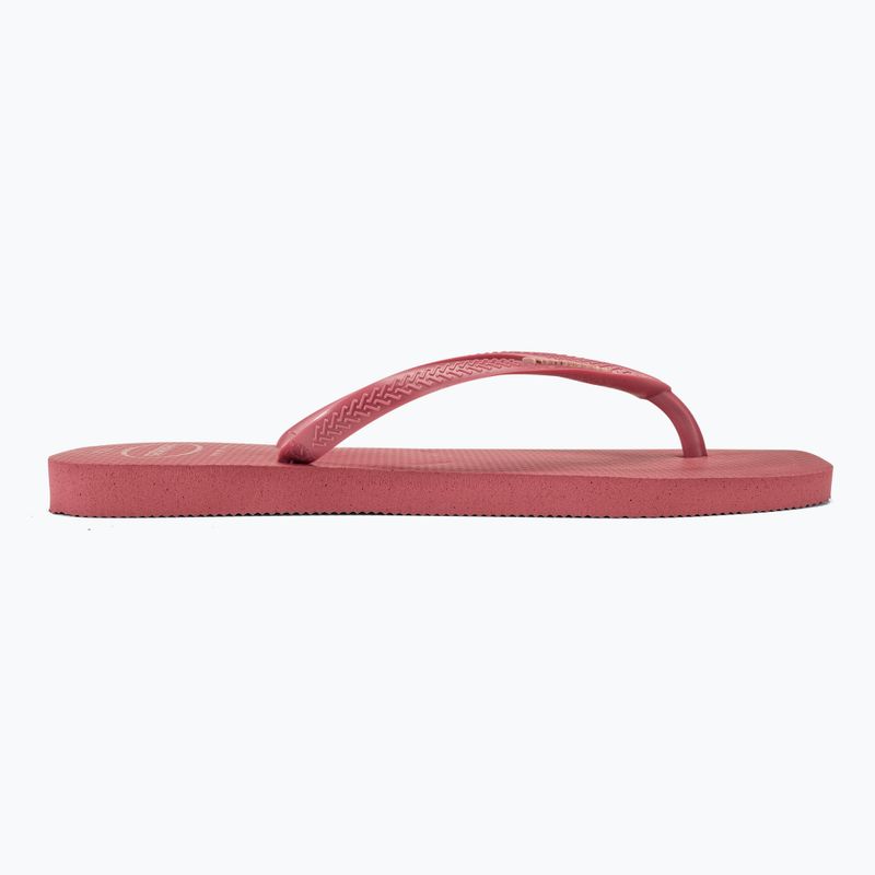 Dámske žabky Havaianas Square Logo Pop Up pau brasil 2