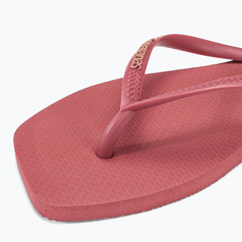 Dámske žabky Havaianas Square Logo Pop Up pau brasil 7