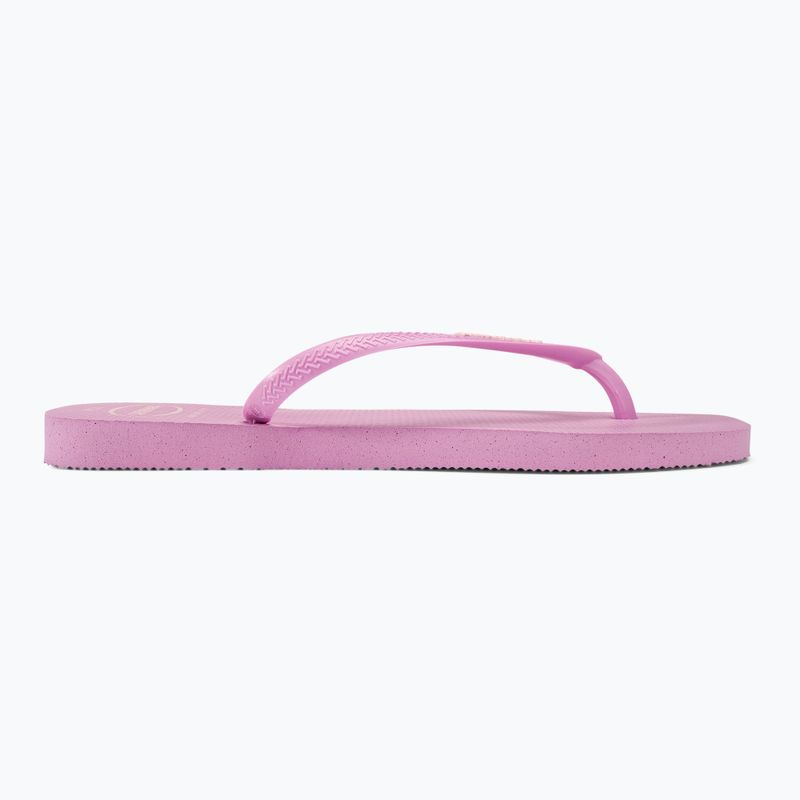 Dámske žabky Havaianas Square Logo Pop Up fresh lavender 2