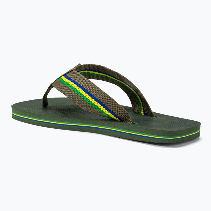 Pánske žabky Havaianas Urban Brasil olive green 3