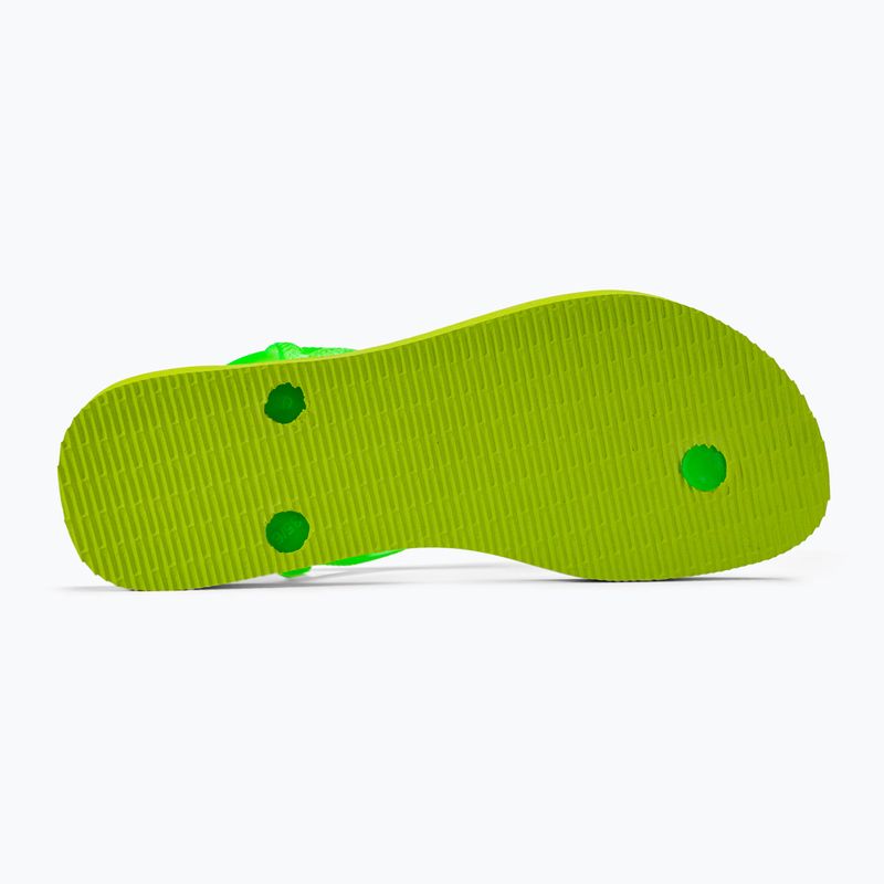 Dámske sandále Havaianas Luna Neon lemon green 5