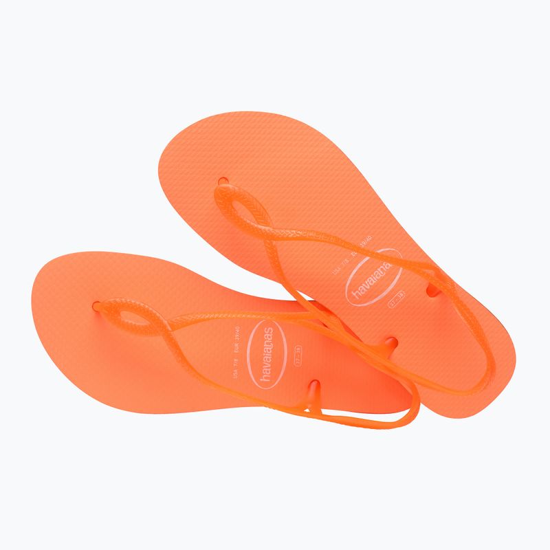 Dámske sandále Havaianas Luna Neon sunset orange 11