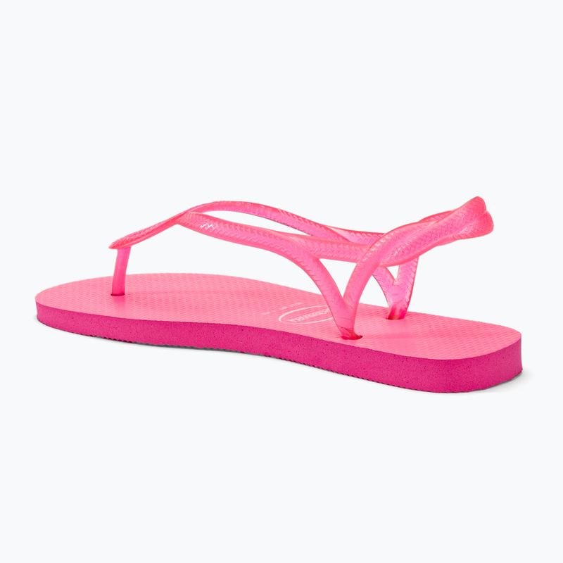 Dámske sandále Havaianas Luna Neon pink flux 3