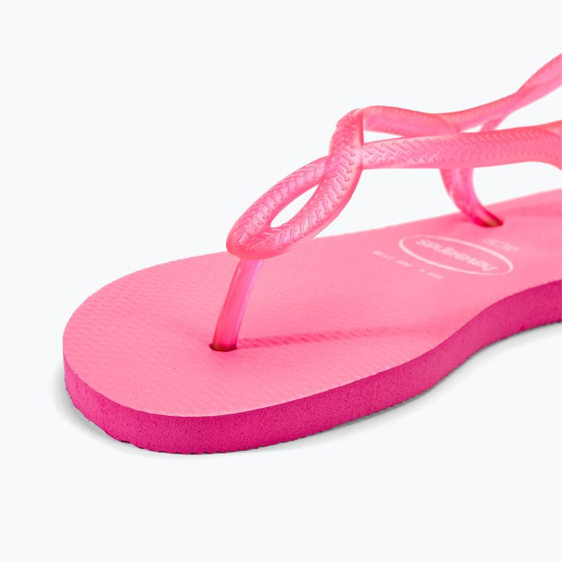 Dámske sandále Havaianas Luna Neon pink flux 7