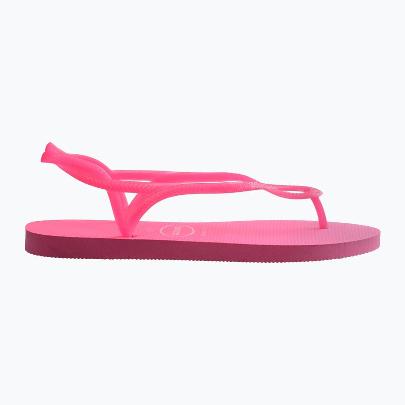 Dámske sandále Havaianas Luna Neon pink flux 9