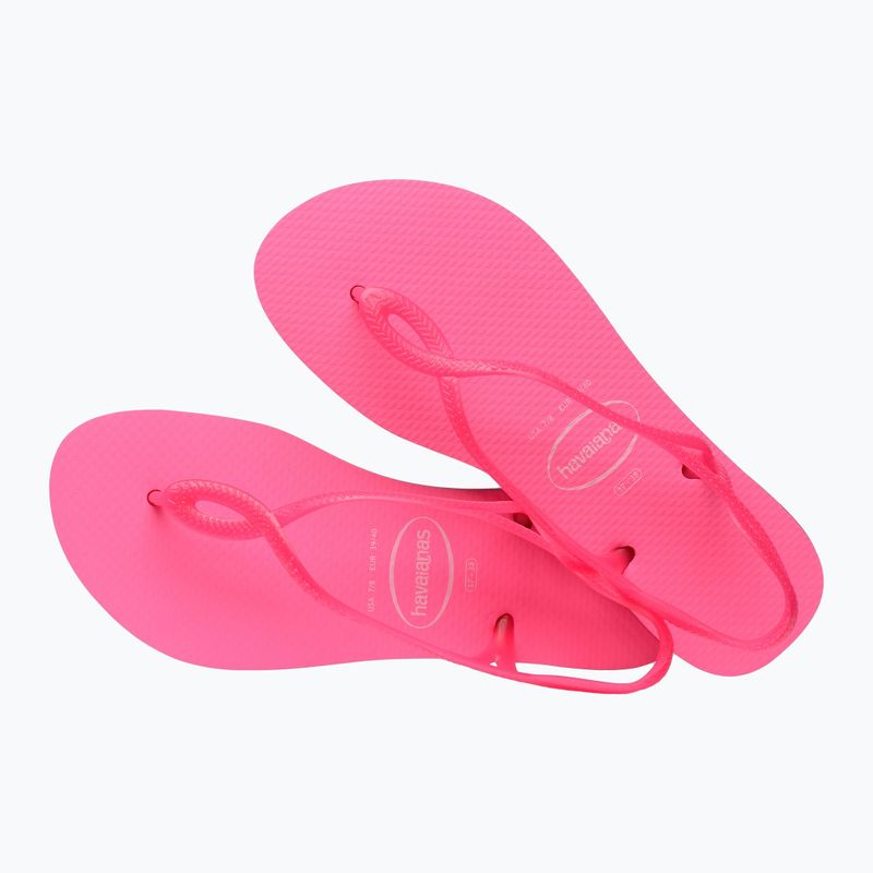 Dámske sandále Havaianas Luna Neon pink flux 10