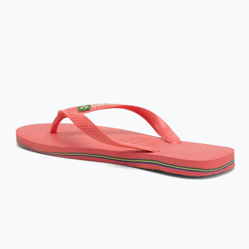 Žabky Havaianas Brasil Logo tropical coral 3
