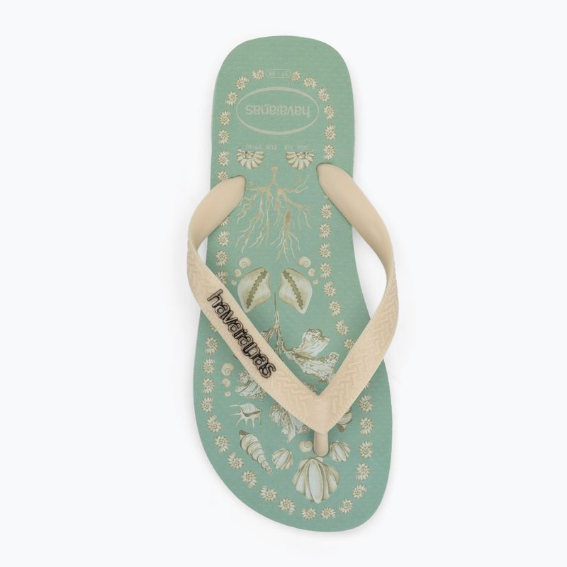 Dámske žabky Havaianas Top Tropicalia Vibes coast green 5