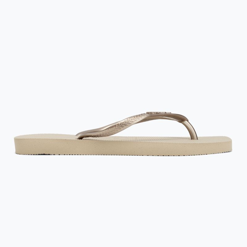 Dámske žabky Havaianas Slim Square sand grey 2