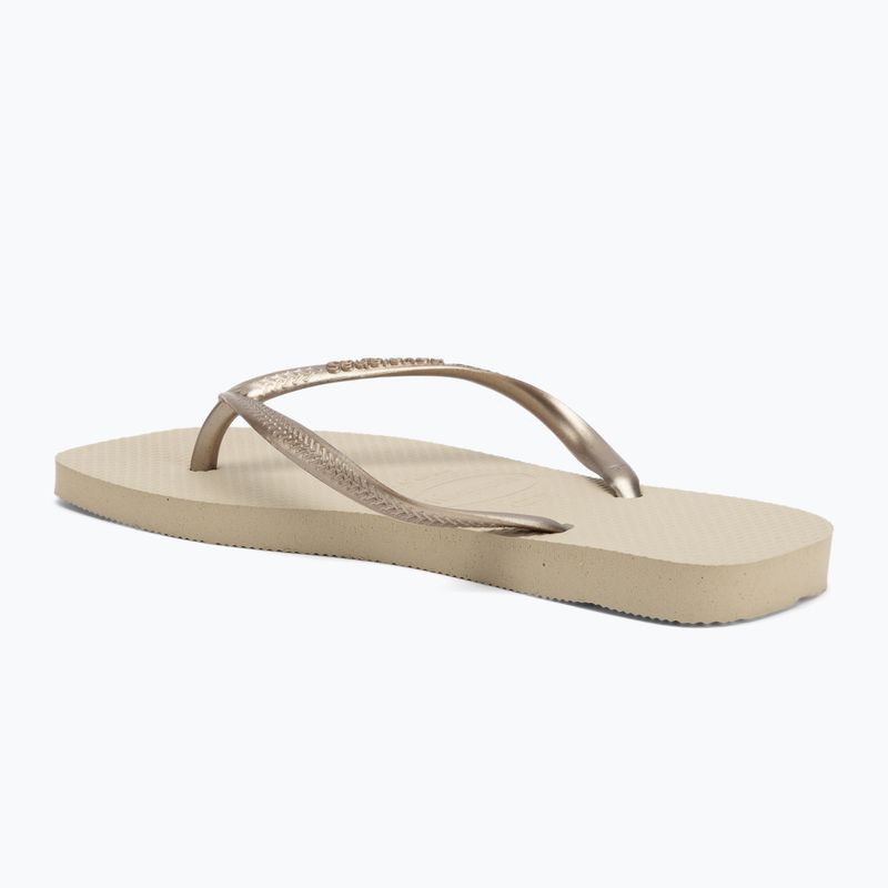 Dámske žabky Havaianas Slim Square sand grey 3