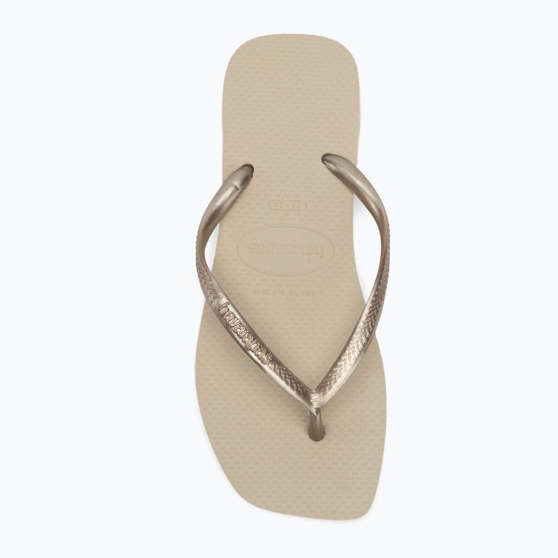 Dámske žabky Havaianas Slim Square sand grey 5