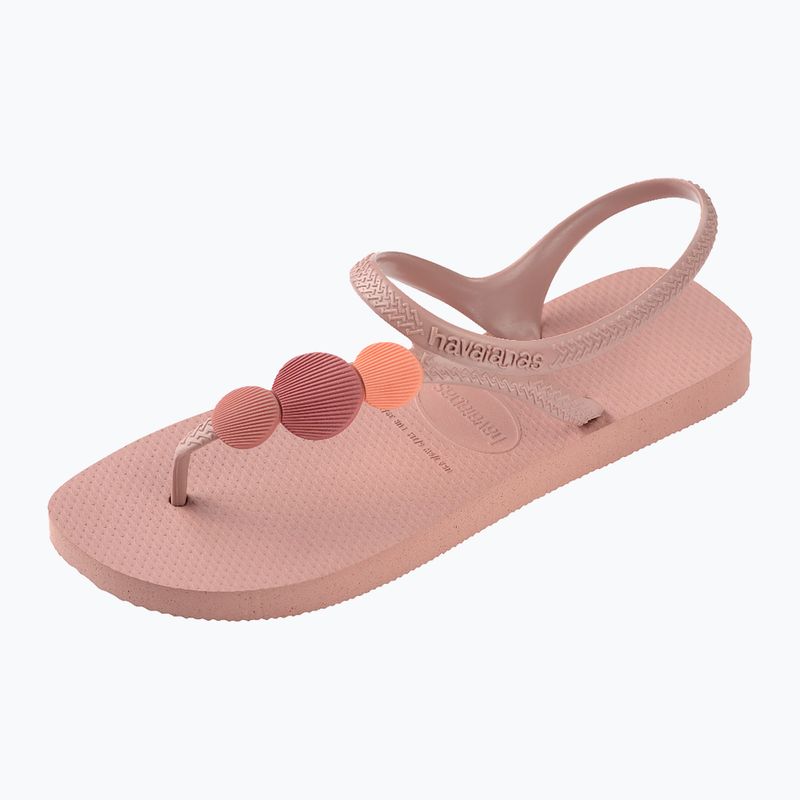 Havaianas Flash Urban Plus dámske sandále crocus / rose retro / pink 2
