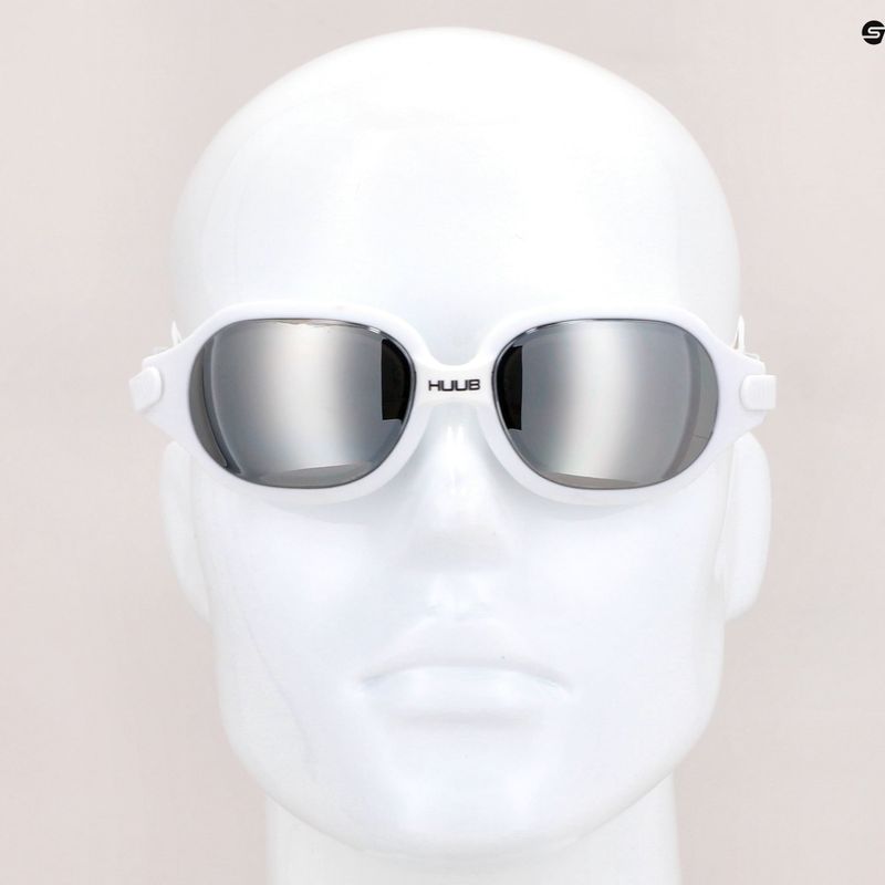 HUUB Retro plavecké okuliare biele A2-RETRO 7