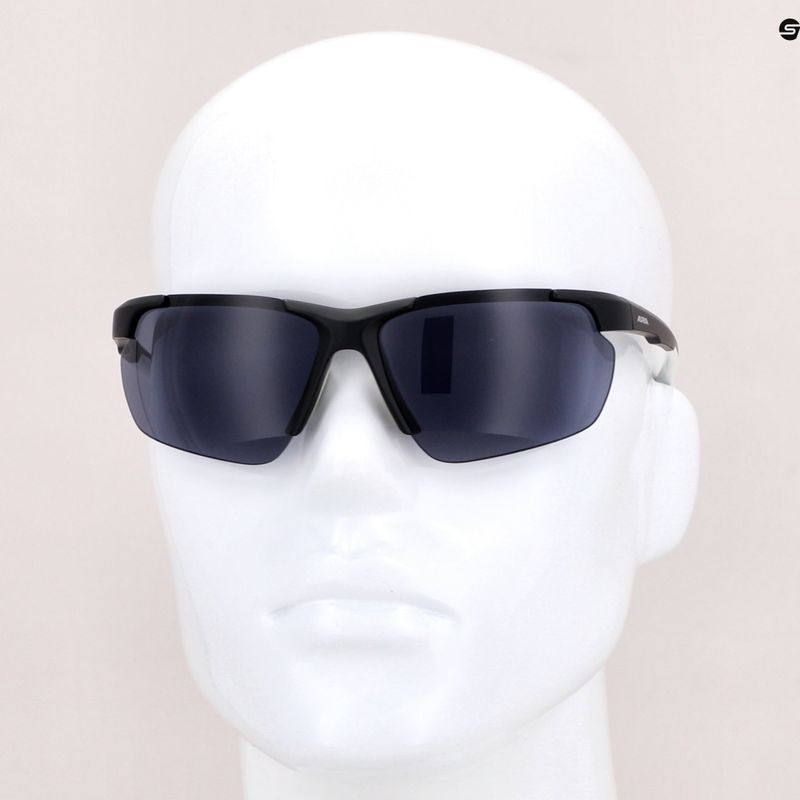 Cyklistické okuliare Alpina Defey HR black matt/white/black 7
