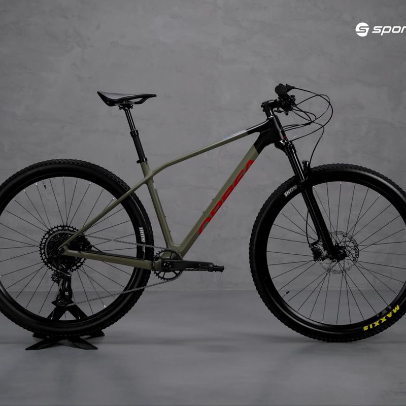 Orbea Alma M50-Eagle zelený horský bicykel M22116L5 16