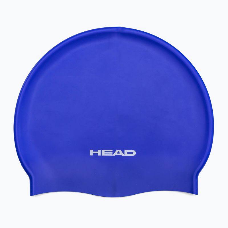 Detská plavecká čiapka HEAD Silicone Flat RY modrá 4556