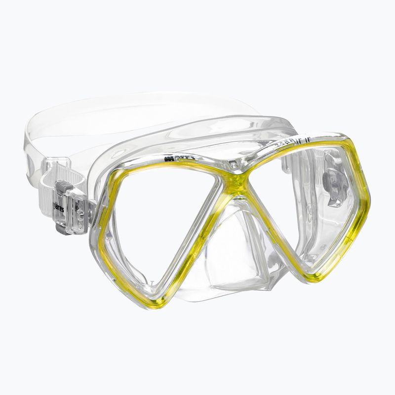 Súprava na šnorchlovanie detská Mares Combo Zephir Junior yellow/clear 2