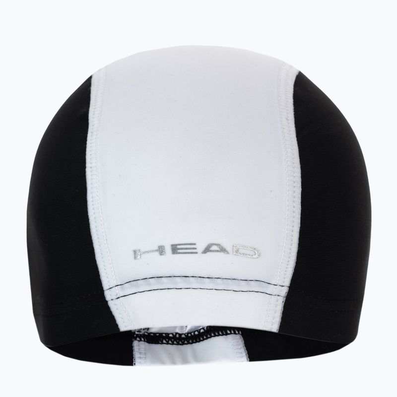 Detská plavecká čiapka HEAD čierno-biela 3