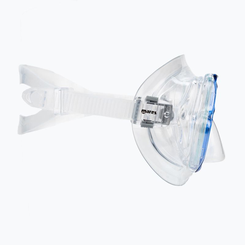 Mares Zephir potápačský set maska + šnorchel modrá/bezfarebná 411769 4
