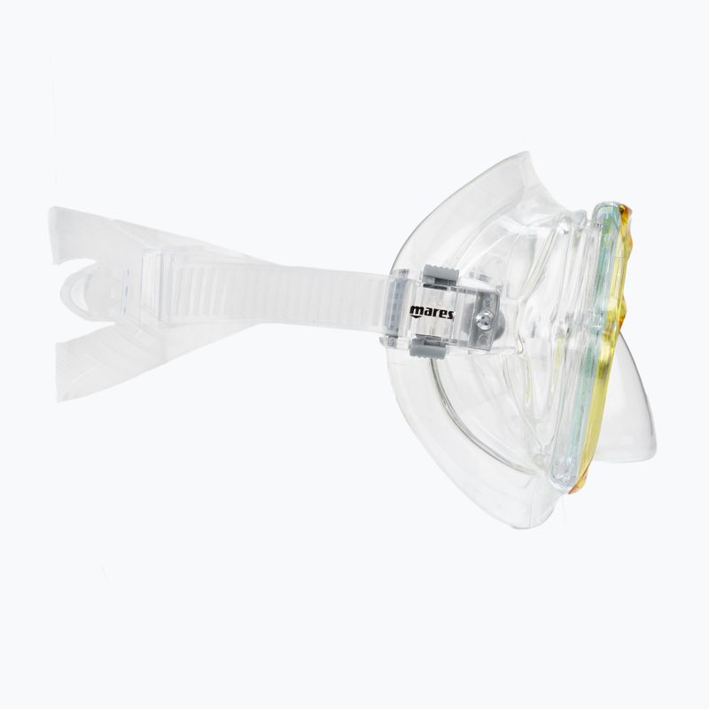 Mares Zephir potápačský set maska + šnorchel žltá/bezfarebná 411769 4