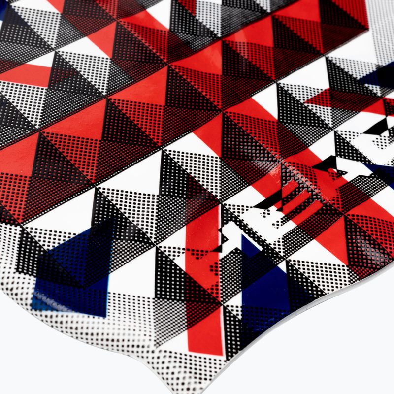 Detská plavecká čiapka HEAD Flag Suede Rhoumb šedo-červená 455288 2