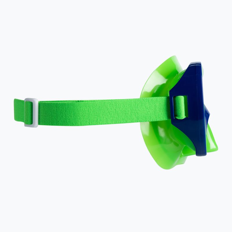 Detský potápačský set Mares Turtle zeleno-modrý 411778 4