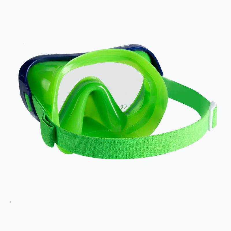Detský potápačský set Mares Turtle zeleno-modrý 411778 5
