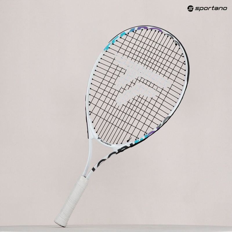 Detská tenisová raketa Tecnifibre Tempo 23 biela 14TEMP232E 12