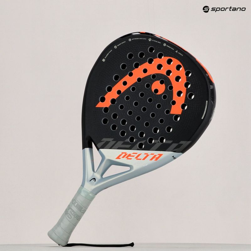 Pádlová raketa HEAD Delta Pro čierno-biela 228102 13