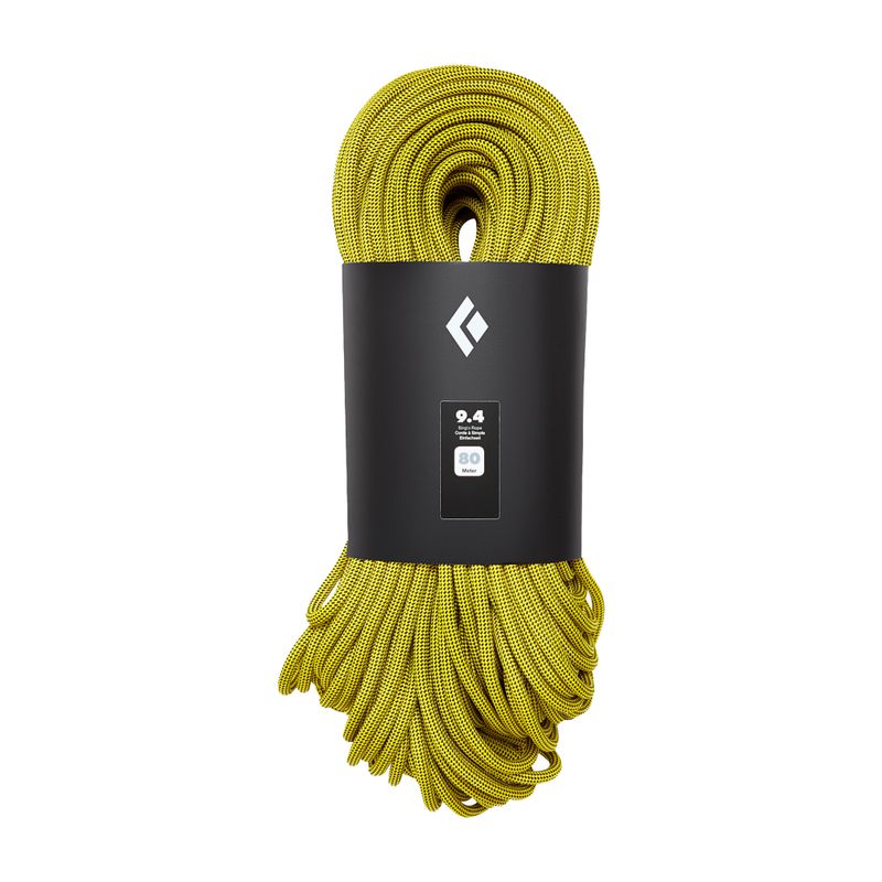 Lezecké lano Black Diamond 9.4 Climbing yellow BD323021GOLD0701