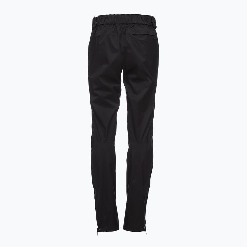 Dámske nohavice do dažďa Black Diamond Stormline STR FL ZP RN black APTC2Z015XSM1 7