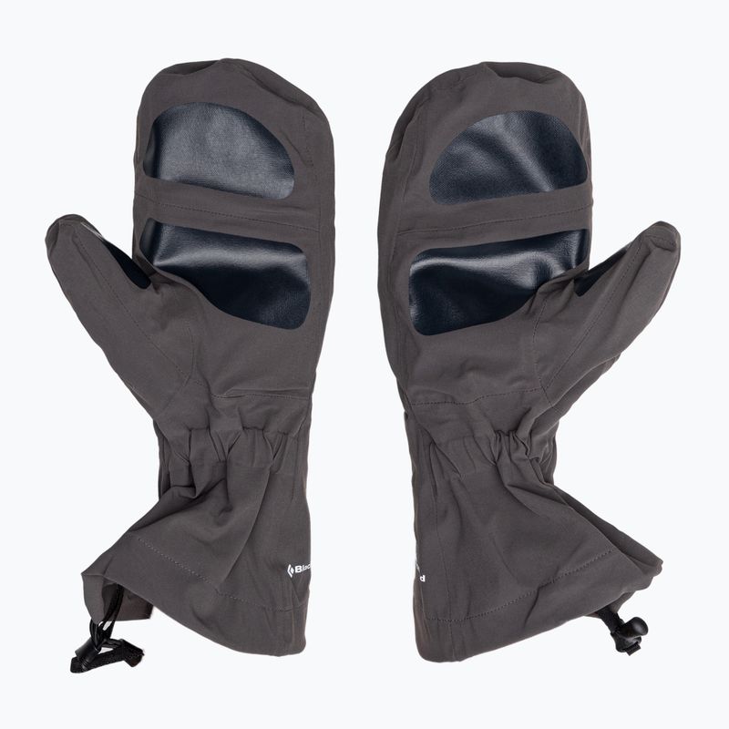 Trekingové rukavice Black Diamond Waterproof Overmitts sivé BD801424SMOKLG_1 2