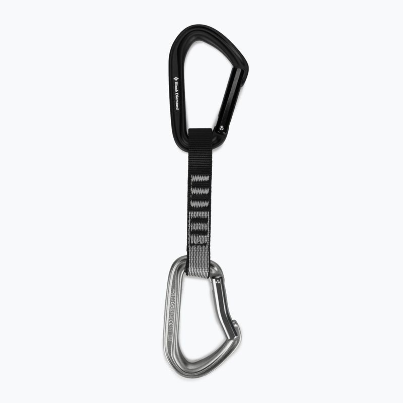 Black Diamond Hotforge Quickpack 6-dielna lezecká expresná súprava sivá BD3811221004ALL1 2
