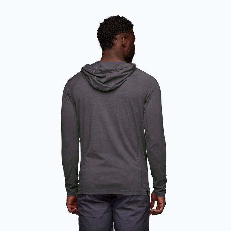 Pánska trekingová mikina Black Diamond Crag Hoody sivá AP7520000003LRG1 2