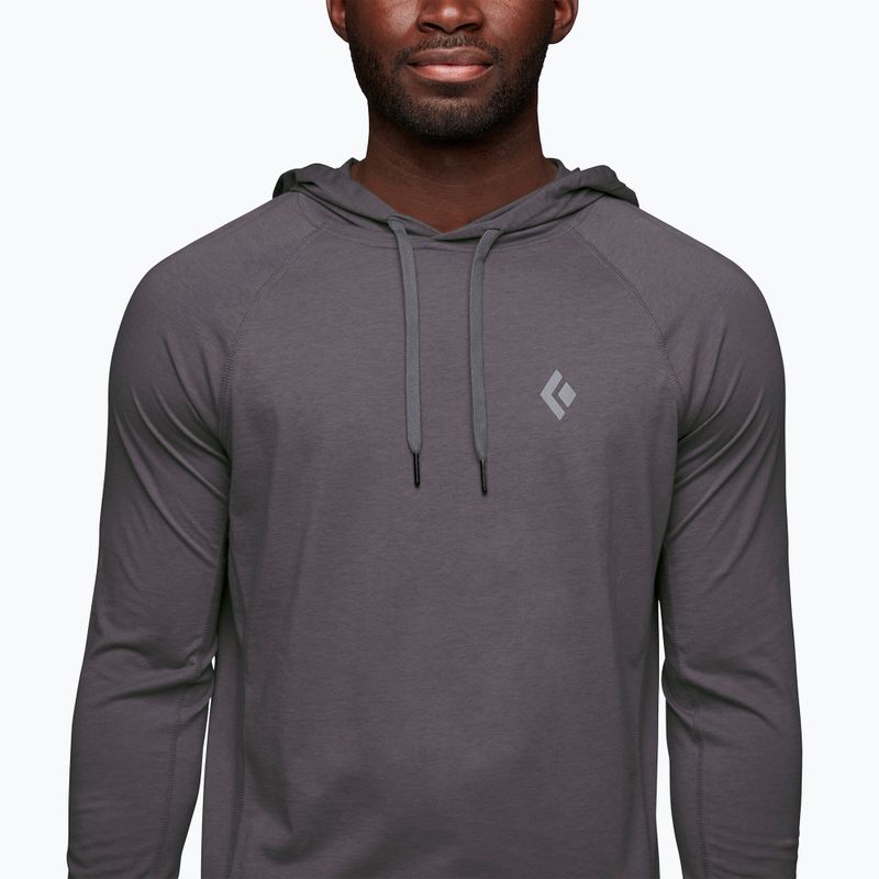 Pánska trekingová mikina Black Diamond Crag Hoody sivá AP7520000003LRG1 3