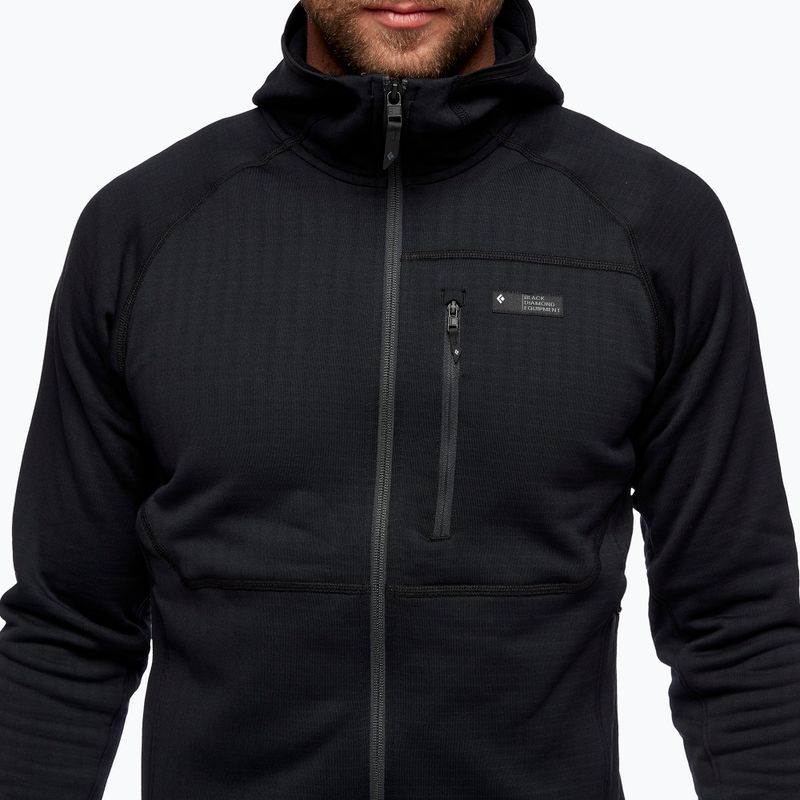 Pánska trekingová mikina Black Diamond Factor Hoody čierna AP74442 3