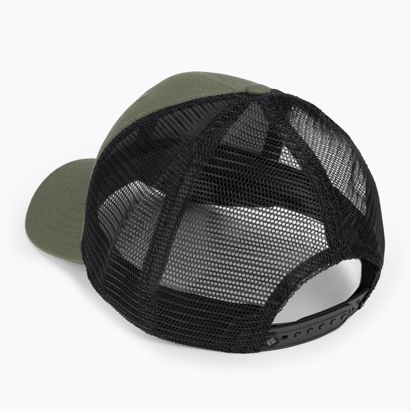 Black Diamond BD Trucker zeleno-čierna baseballová čiapka APFX7L9116ALL1 3