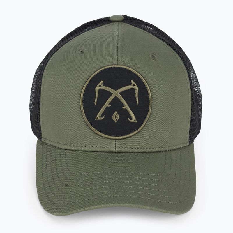 Black Diamond BD Trucker zeleno-čierna baseballová čiapka APFX7L9116ALL1 4