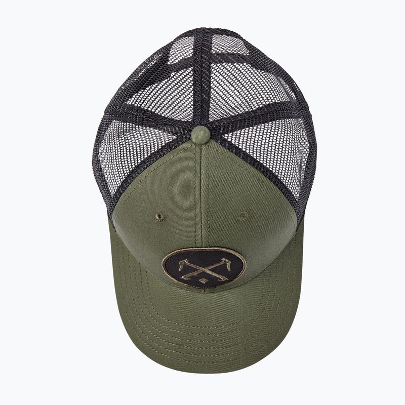 Black Diamond BD Trucker zeleno-čierna baseballová čiapka APFX7L9116ALL1 8