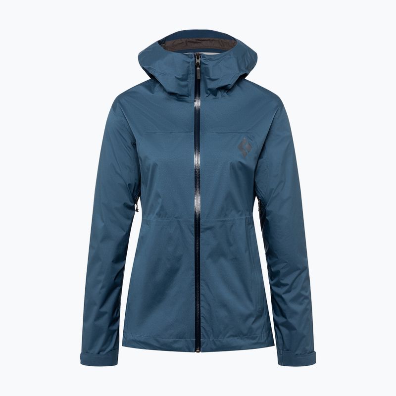 Dámska membránová bunda do dažďa Black Diamond Stormline Stretch v tmavomodrej farbe APM6974014XSM1 6