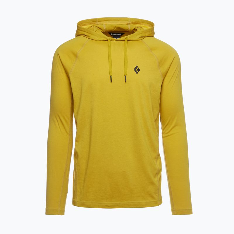 Pánska trekingová mikina Black Diamond Crag Hoody žltá AP75276