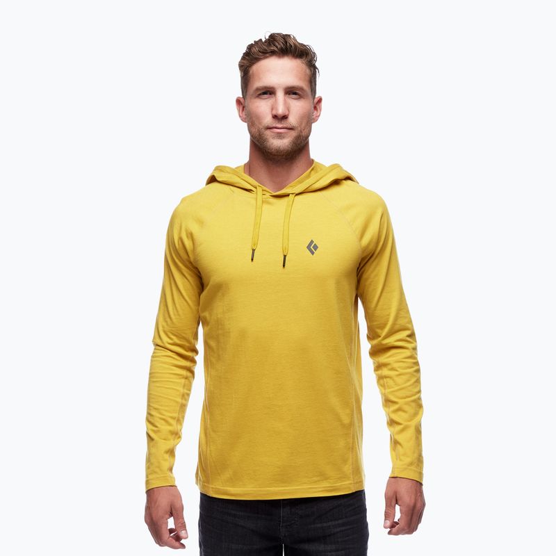 Pánska trekingová mikina Black Diamond Crag Hoody žltá AP75276 2