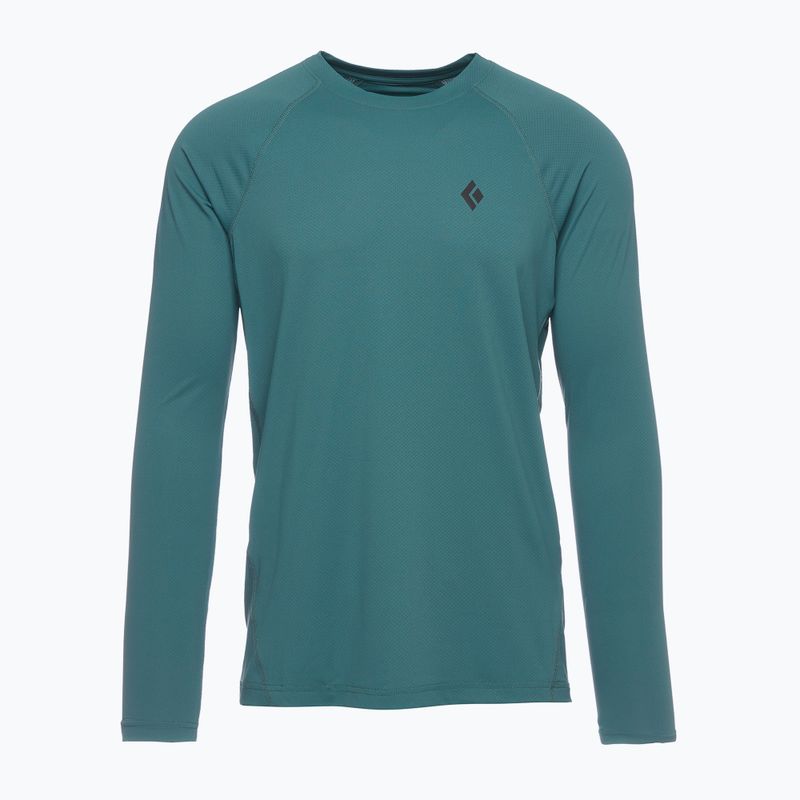 Pánske trekingové tričko Black Diamond Alpenglow Crew green AP7520923028SML1 5