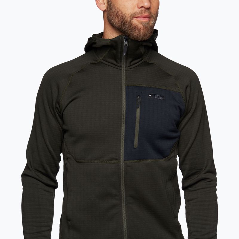 Pánska trekingová mikina Black Diamond Factor Hoody cypress 4