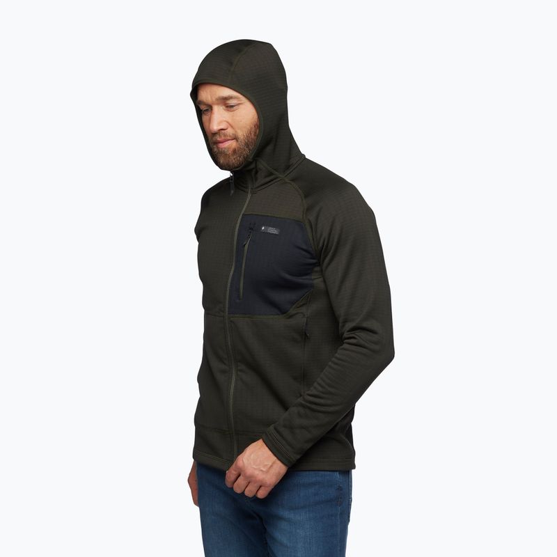 Pánska trekingová mikina Black Diamond Factor Hoody cypress 5