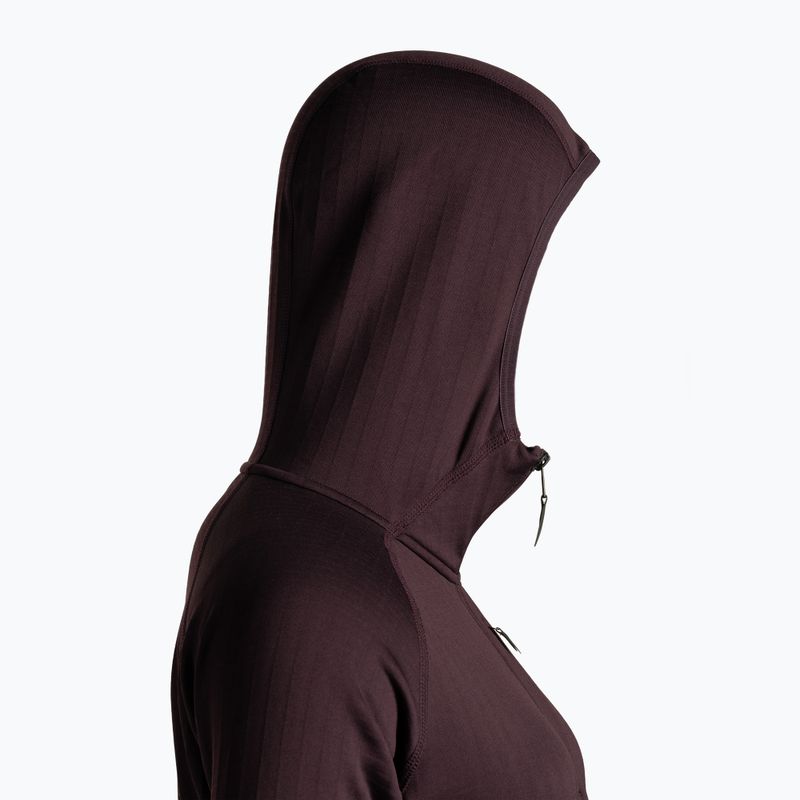 Dámska trekingová bunda Black Diamond Factor Hoody bordová AP7448618 9